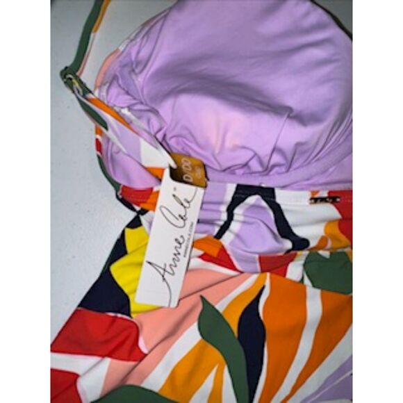 Anne Cole Women's Size 38DD/40D Multi-Colored Tankini - Picture 10 of 12